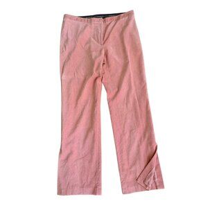 Spanner Coral Velvet Trouser - size 12 NWT